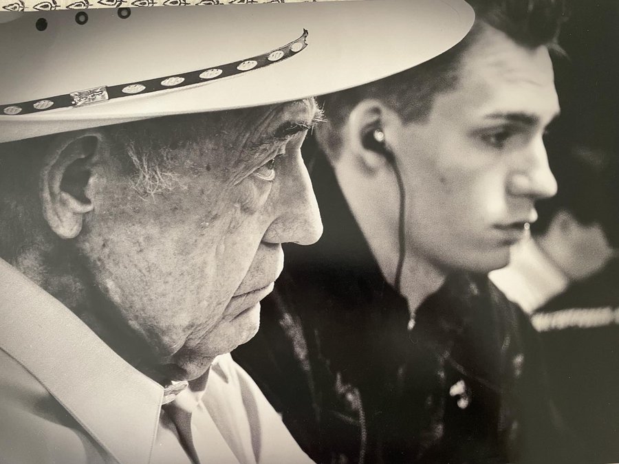 Doyle Brunson and Justin Bonomo